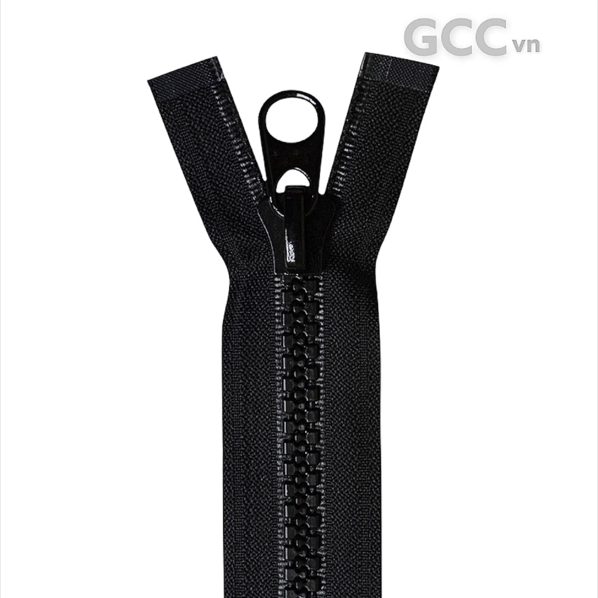 Open-End Vislon Zipper For Garment or Customizable Open-End Vislon Zipper