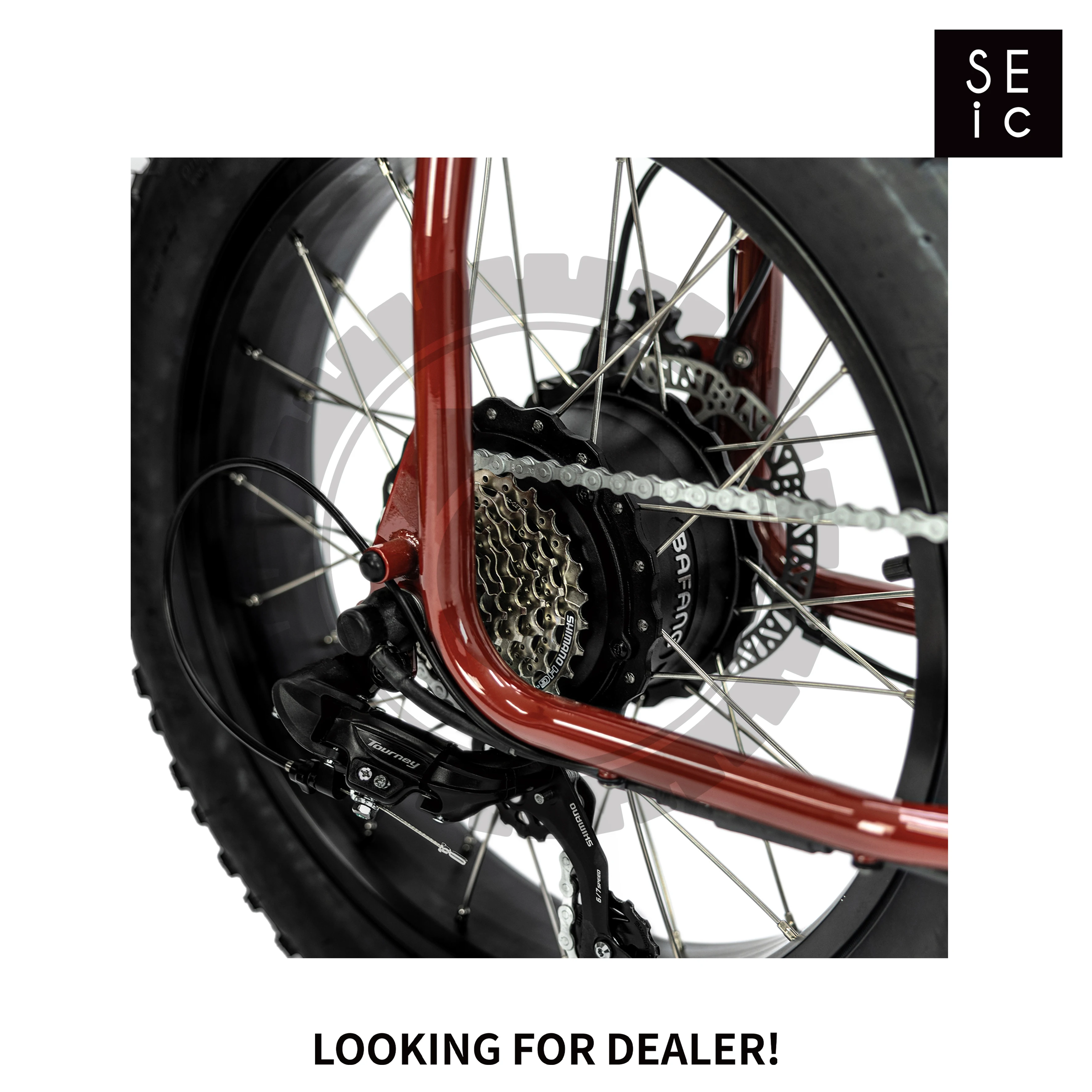 Look for agent,electric bicycle Unimoke SW red of Urban Drivestyle low step through Made in Taiwan ebike