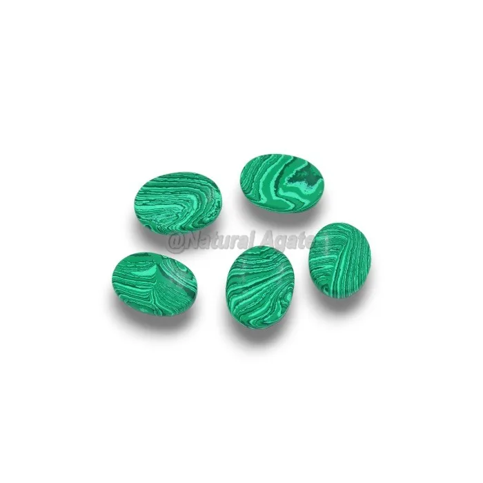 Wholesale Green Jade Tumbled Stones Natural Mineral Agate Crystal Gemstone Love Bag Gift from India Price