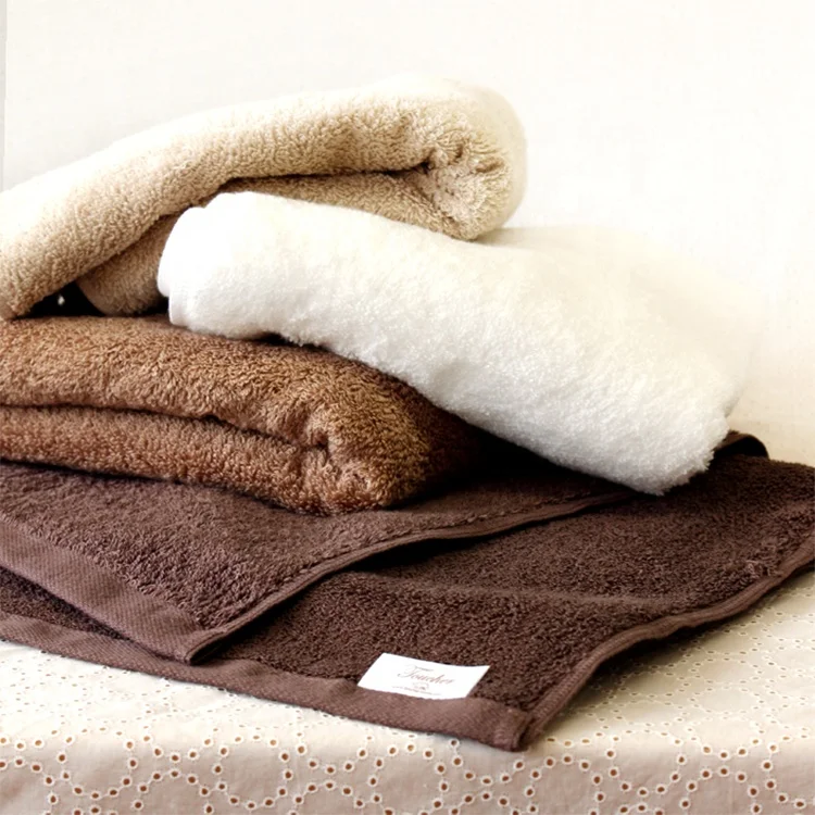 [Wholesale Products] HIORIE Osaka Senshu Brand Towel 100% Cotton Classy Soft Twist Yarn Small Bath Towel 40*100cm 450GSM White