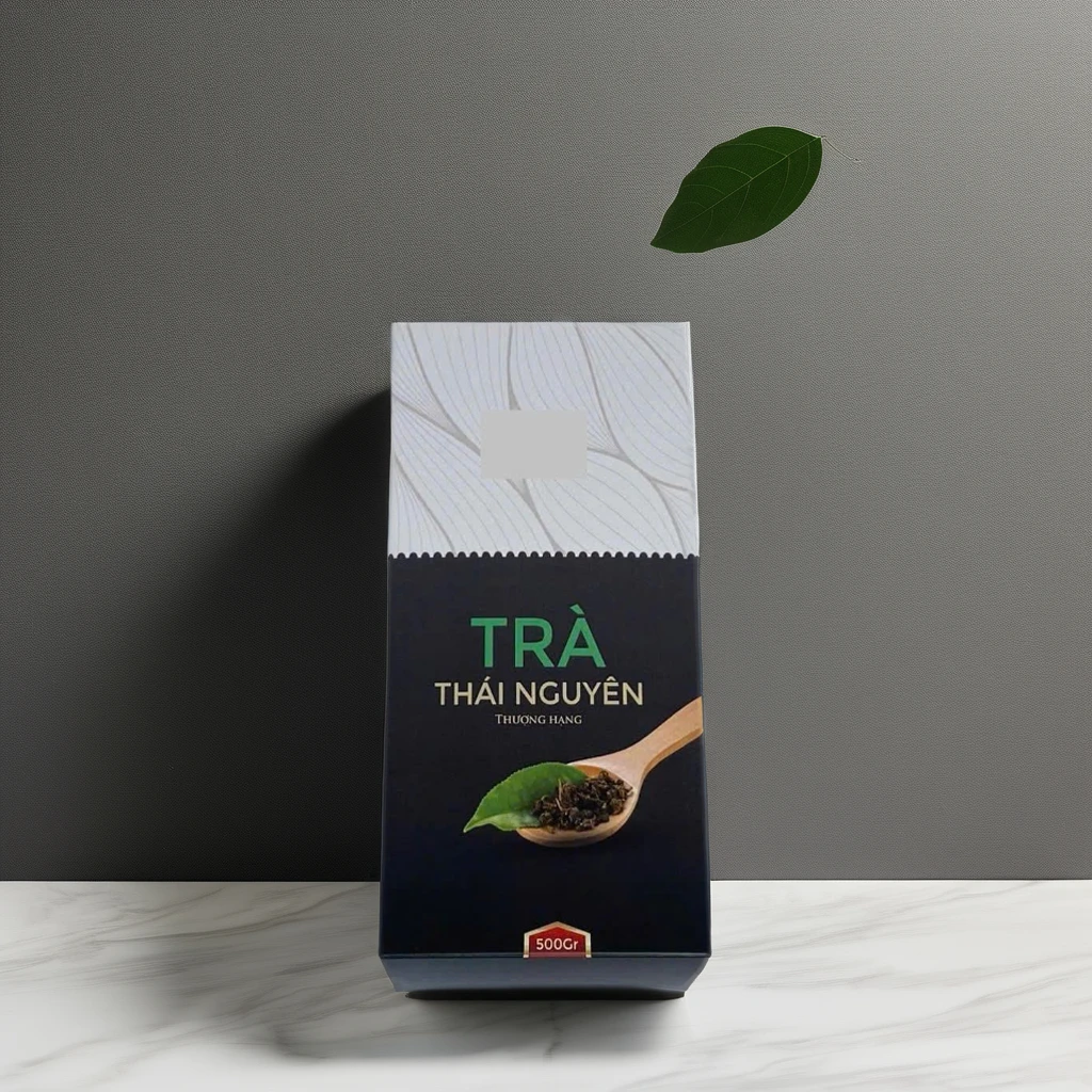 Custom Colorful Printed Eco-Friendly Tea Paper Box for Tea Packaging Made in Vietnam