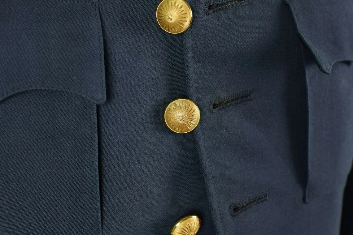 Genuine Swedish Army Blue Parade Uniform