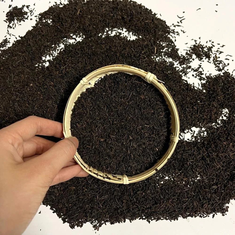 CTC Recycle Round cheapest price Strong red brown dark Tea Cup color new 2022