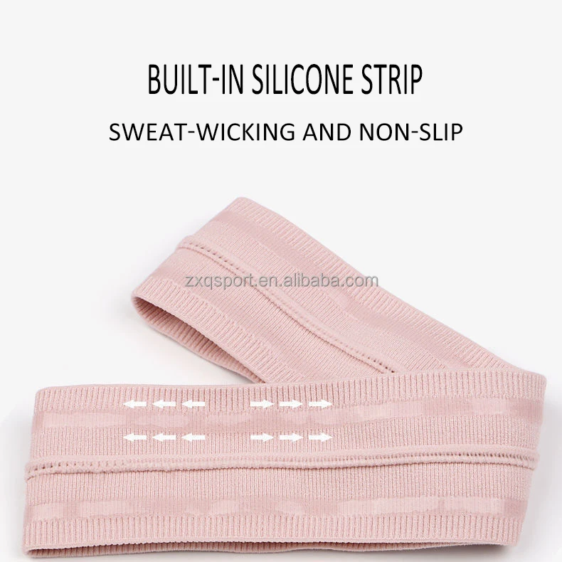 Sweat-absorbing And Breathable Custom Logo Yoga Headbands Sports Headband For Women Running Sport Sweat