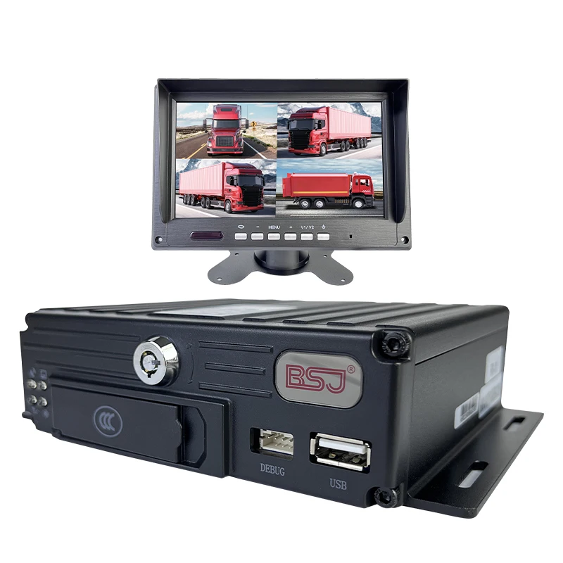 YQ-GD02R driver fatigue monitoring blind spot detection system car camera dashcam front and rear vehicles camera