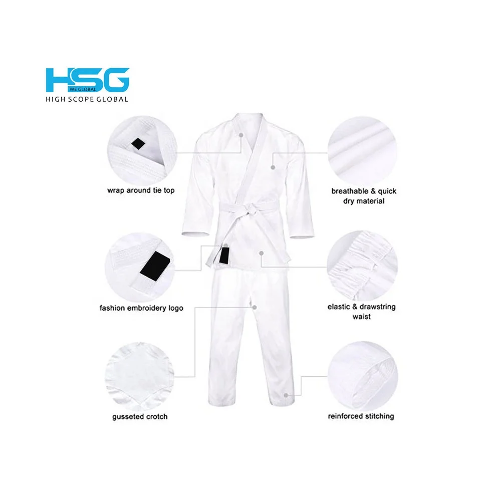 Custom Jiu Jitsu Kimono Bjj Gi Suits Uniform Martial Arts Wear Karate Uniform any Colors Size Sportswear