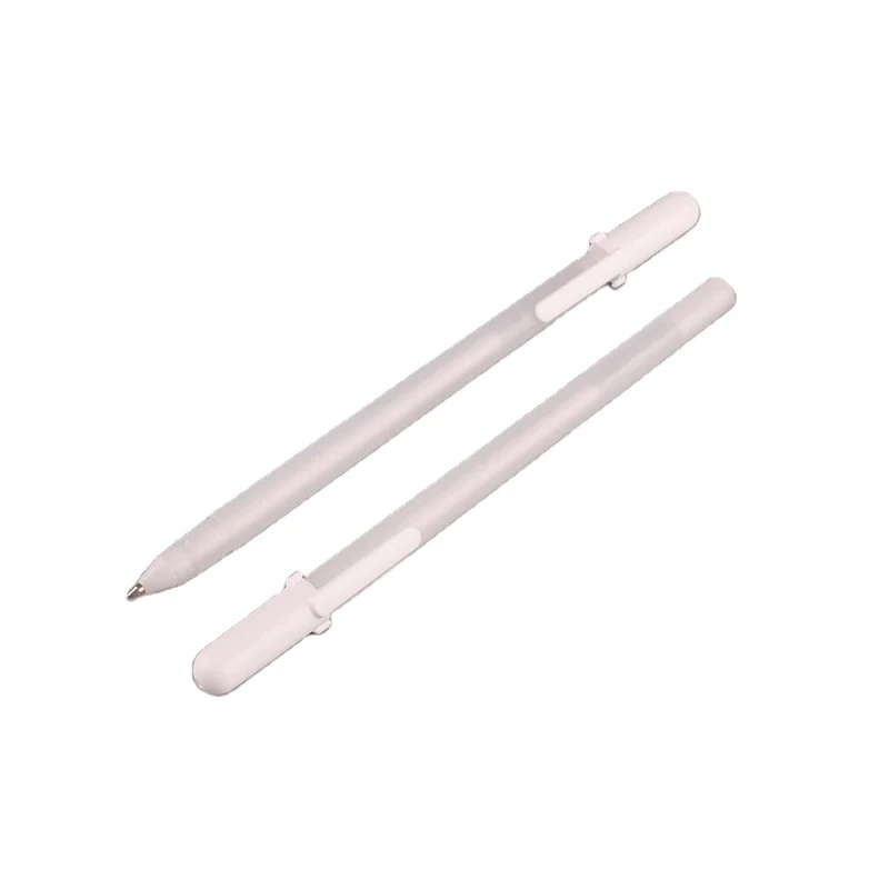 Free Logo Gel Pen Tattoo Brow Marker White Gel Pen Microblading Supplies