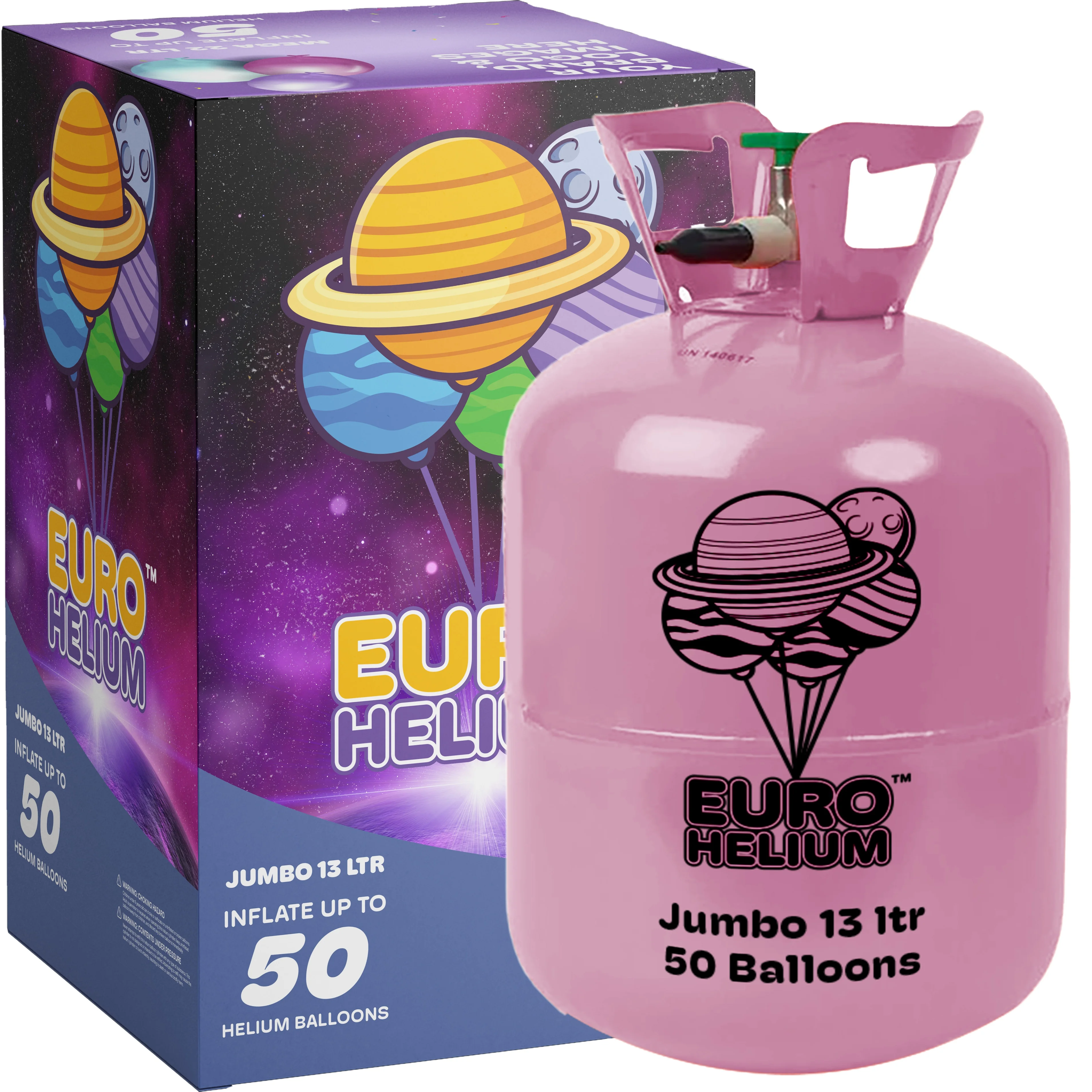 Best Deal on High Quality 13L Steel Helium Disposable Gas Cylinders Helium Balloon Cylinders from European Supplier