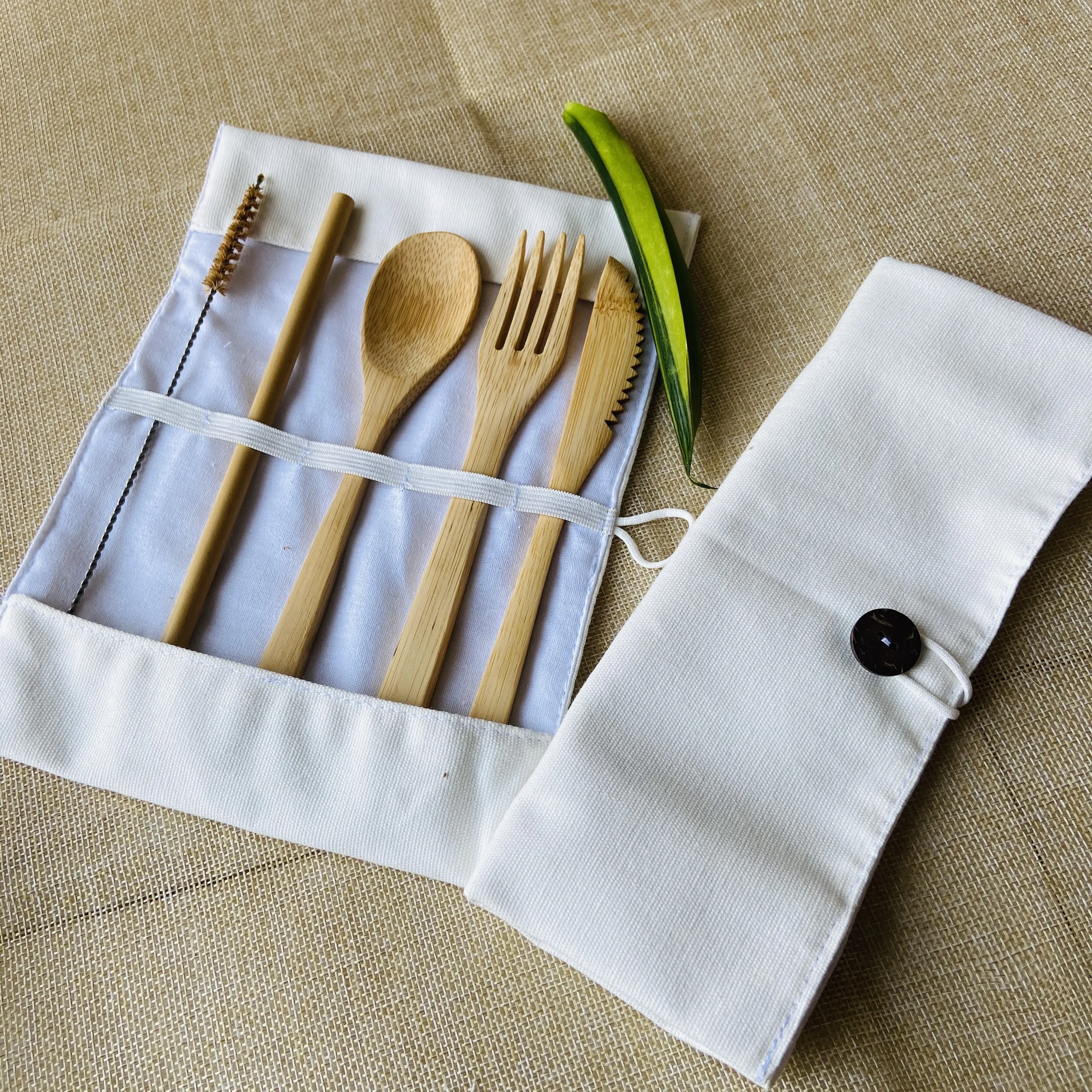 ORGANIC COCONUT WOODEN CUTLERY SET FORK AND SPOON SET  COCONUT KNIFE COCONUT CUTLERY SET ECO-FRIENDLY FROM VIETNAM