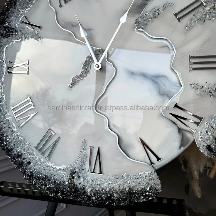 Personalized Resin Wall Watch Designer resin watch Best Gift For Your Buddy Resin Wall Clock Gift Ideas