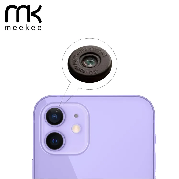 Mini 60x pocket jeweler polarized microscope for phone