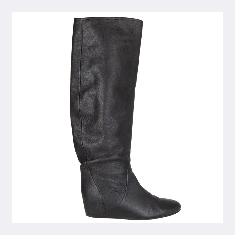 Hot selling cheap pu upper and  outsole classic good quality wedge boots women