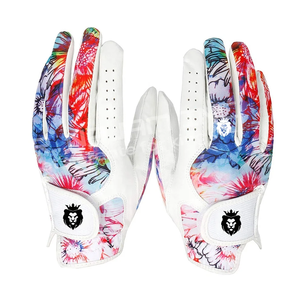  Лидер продаж кожаные перчатки для гольфа с левой ручкой cabretta