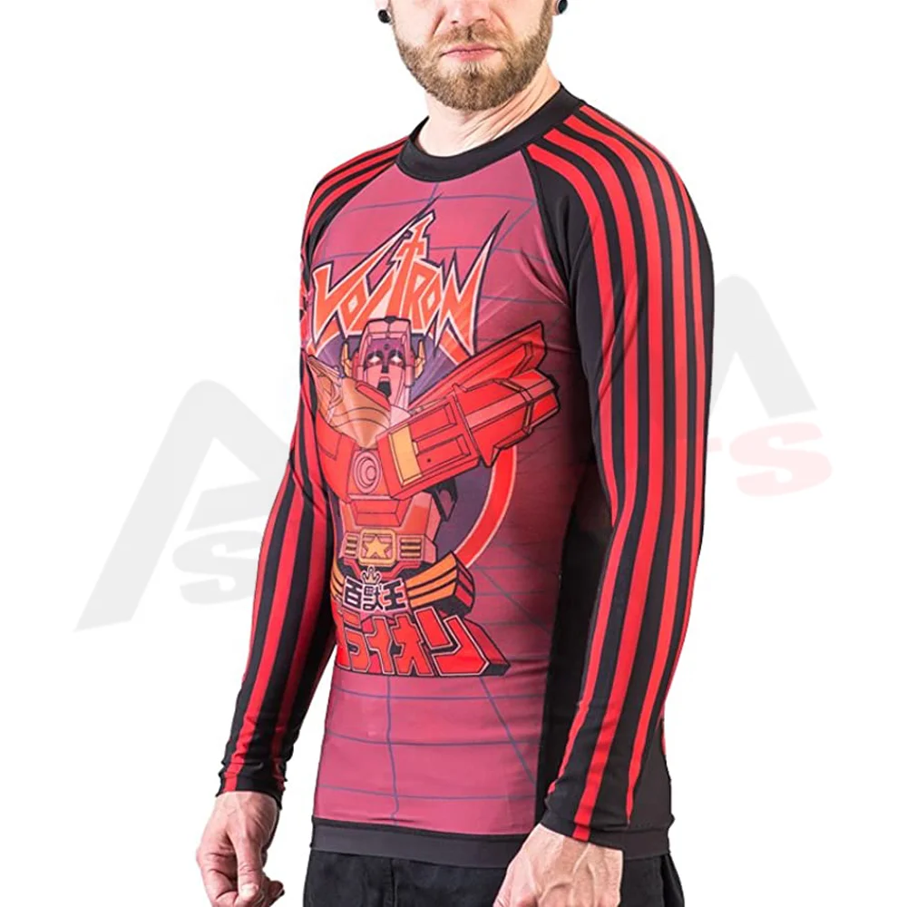  Мужские рубашки Rashguard с длинным рукавом от производителя OEM