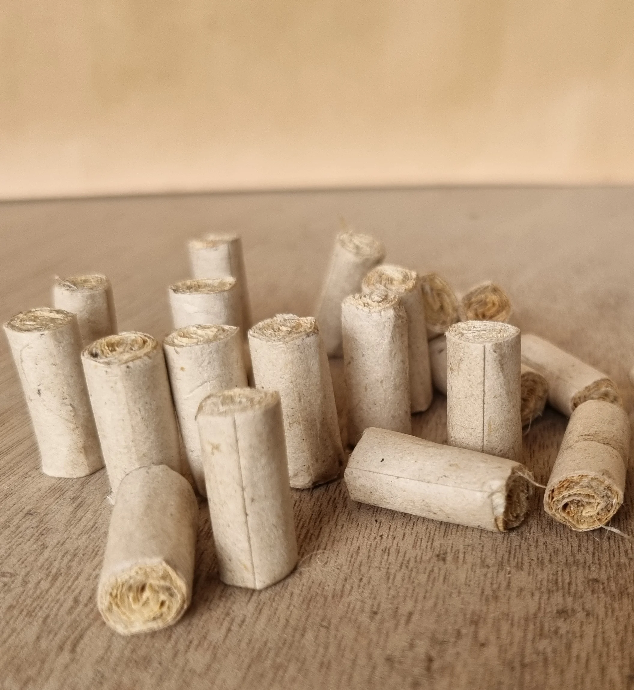 Good Flow Corn Husk Filters Rolled With Plant Fiber.jpg