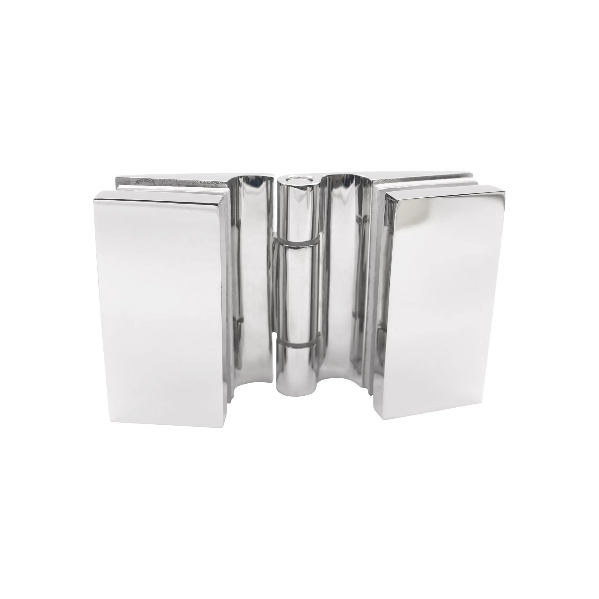 304 Stainless Steel 180 Degree Adjustable Glass Door Hinge