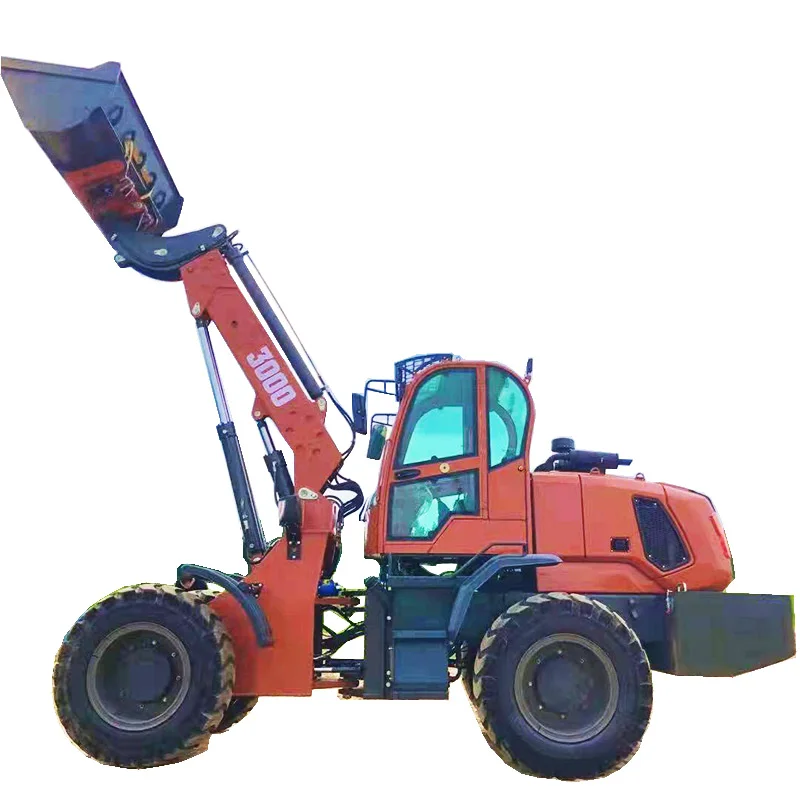 Mini 3 Ton Telescopic Boom Wheel Loader Efficient Compact 4x4 4x4 with Unique Features for Retail Industries