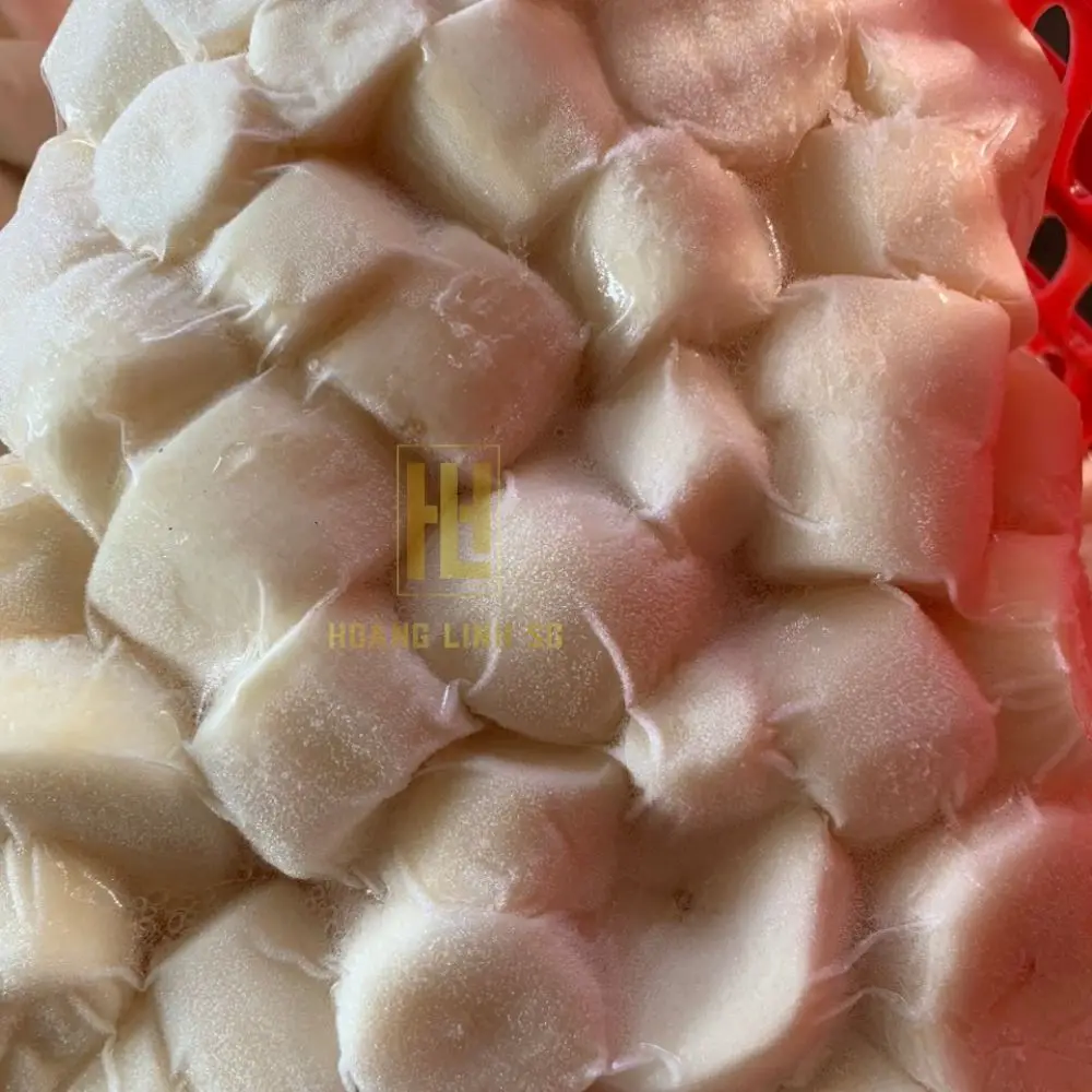 Production of Frozen Cassava Blocks/Frozen Sweet Fresh Cassava Without Skin from VN Hoang Linh Sg +84 797 415 298 Sara
