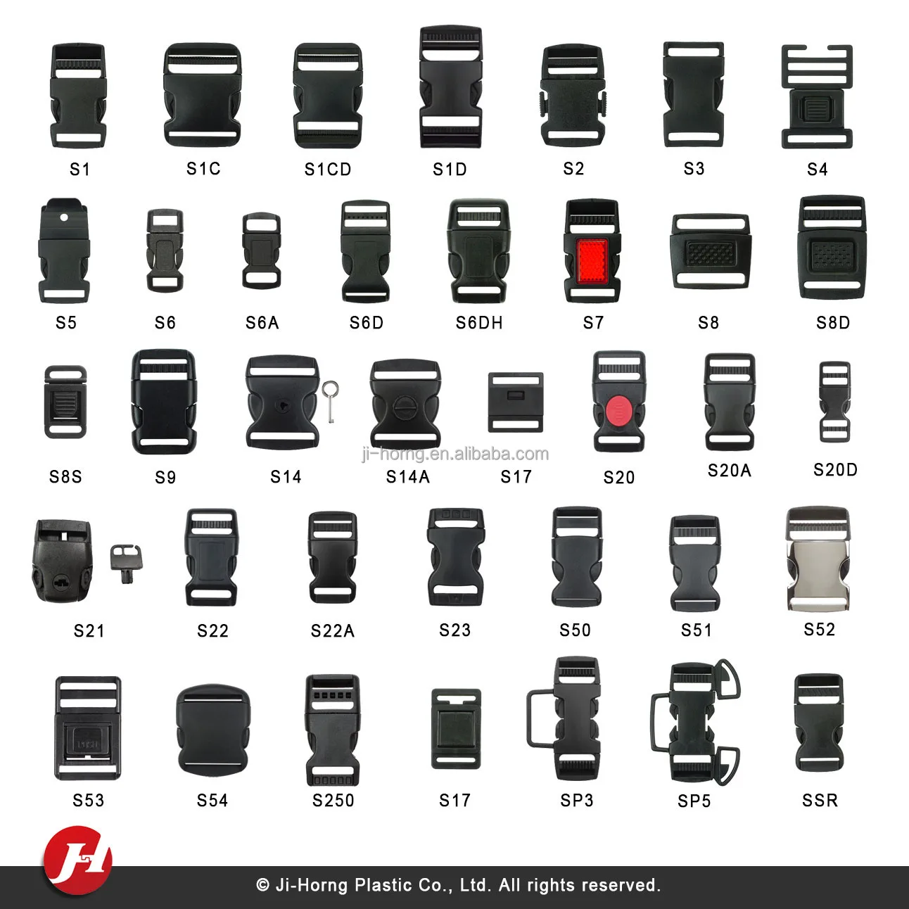 plastic adjustable side release buckle collar webbing.jpg