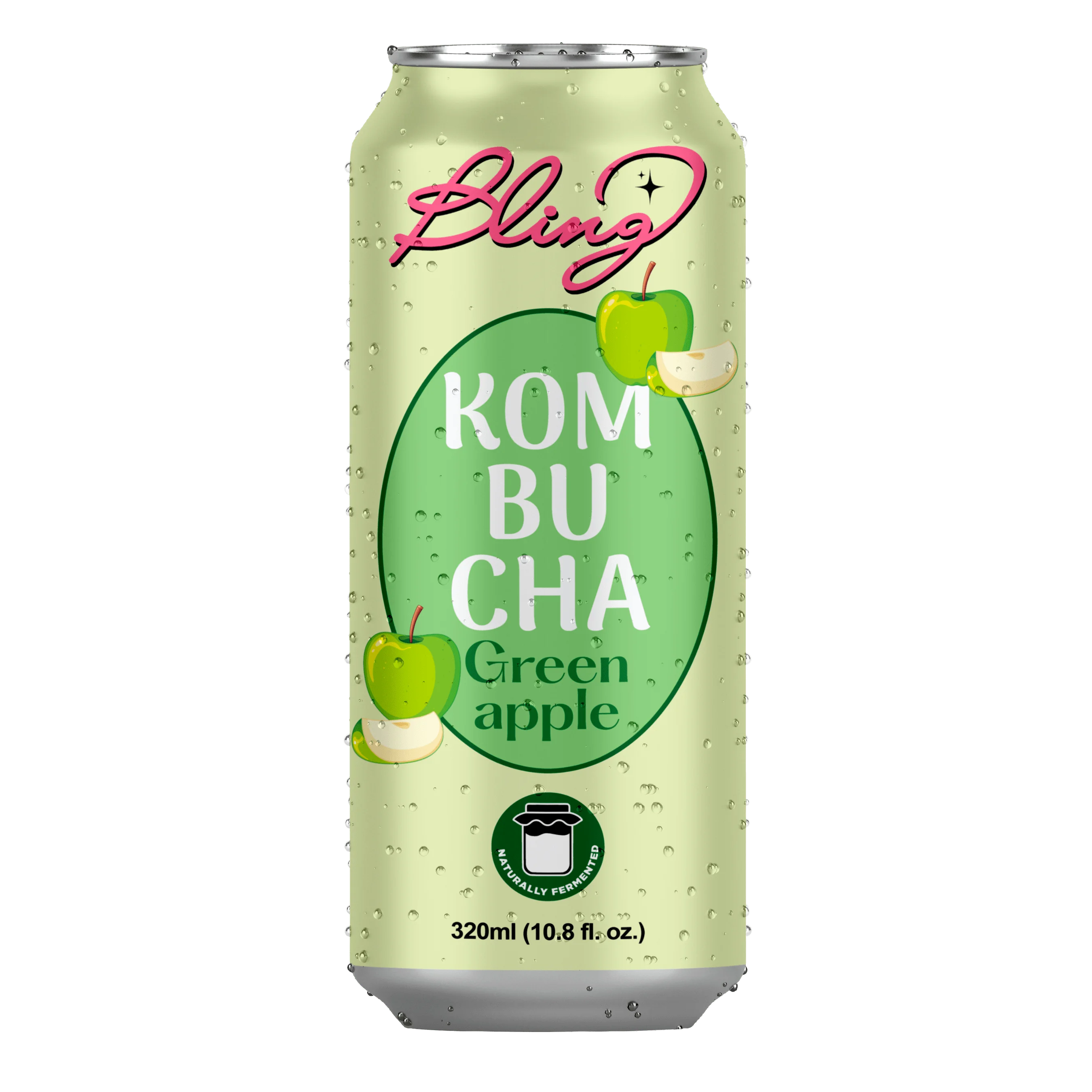 Kombucha Green Apple RTD health drink - beauty good choice ODM/OEM