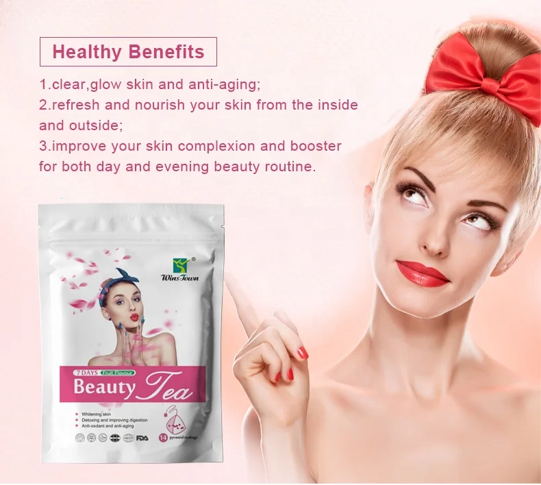 
Popular organic cheap wholesale glow tea private label skin glow tea organic skin glow tea 