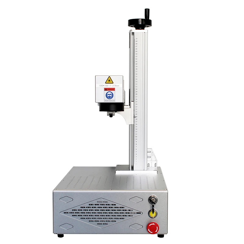 portable 30w 50w MAX fiber laser engraving nfc card printing machine for metal credit cards