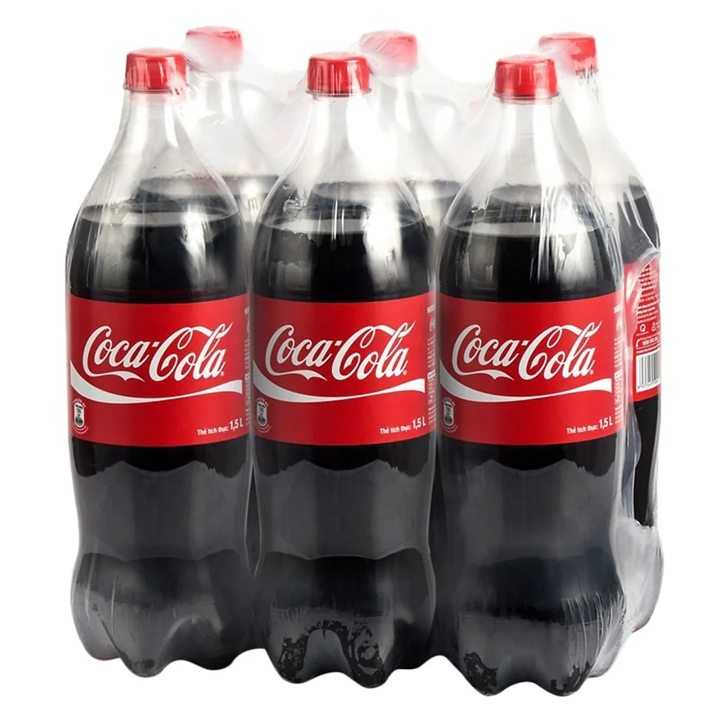 Бутылка для безалкогольных напитков CocaCola 1,5 л x 6