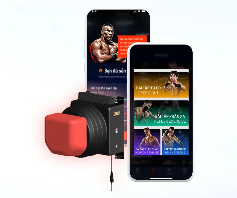 Champio Tri Luc Master boxing training machine: Connecting mind and muscle for martial arts, smart training machine