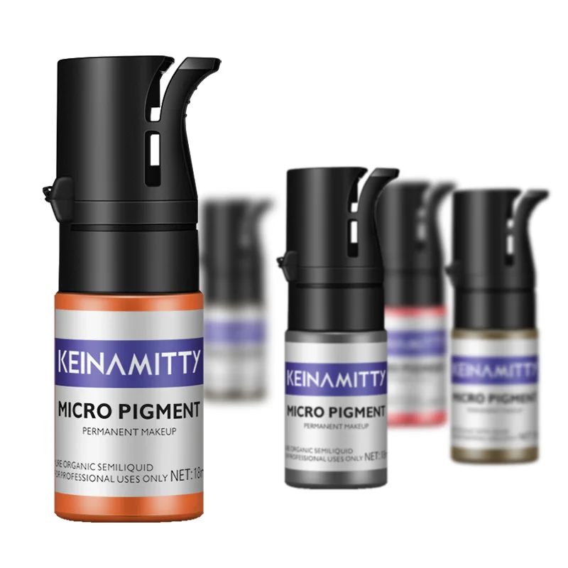 2022 hot sale 15ml original pmu tattoo ink semi permanent makeup tattoo machine micropigment eyebrow pigment