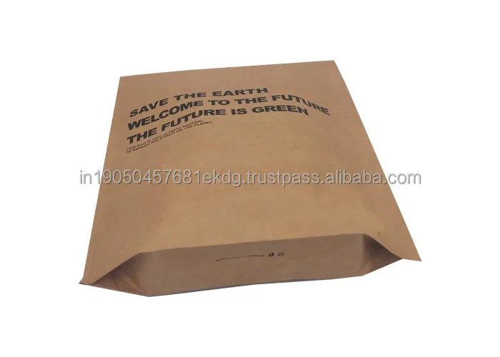 Returnable Kraft Paper Envelope with Gusset Expandable Mailing Bag with Peel & Seal Flap Custom Logo Mailer Bags