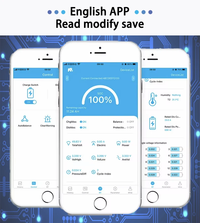 JBD EV HC Lf50K 50Ah 4000 timen cycle Prismatic Lithium ion solar batteries Lf50F 3.2V 50Ah Lifepo4 Battery cell