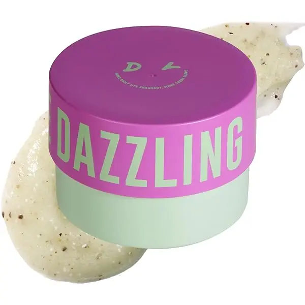 Dear Doer Dazzling Korean Organic 300ml Scrub Body Wash Premium Exfoliating Cream with Niacinamide for Adults Tone up