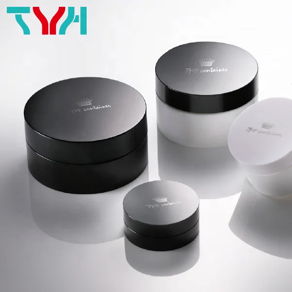 150ml PP Plastic Round Empty Cream Jar in Double Wall With PP ABS Screw-on Cap Lid (PB150)