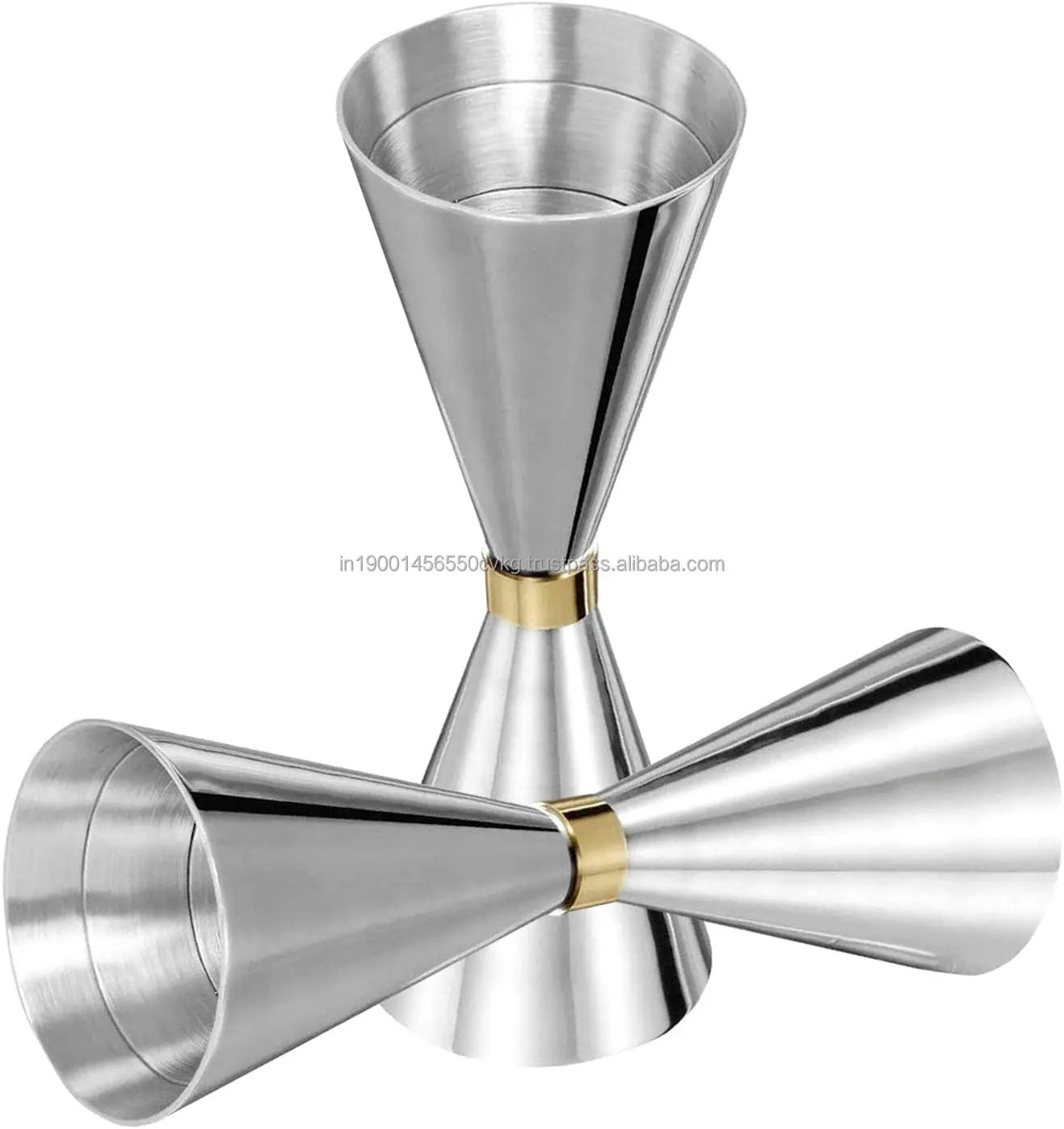 Bar Tools Peg Measurer Used to Liquor Measuring Cup Double Sided silverware Stainless Steel Professional Bartender