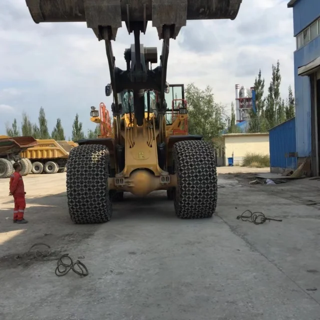 Цепь защиты шин 37. 00r57 для электропривода Komatsu 730E-10 карьерных грузовиков