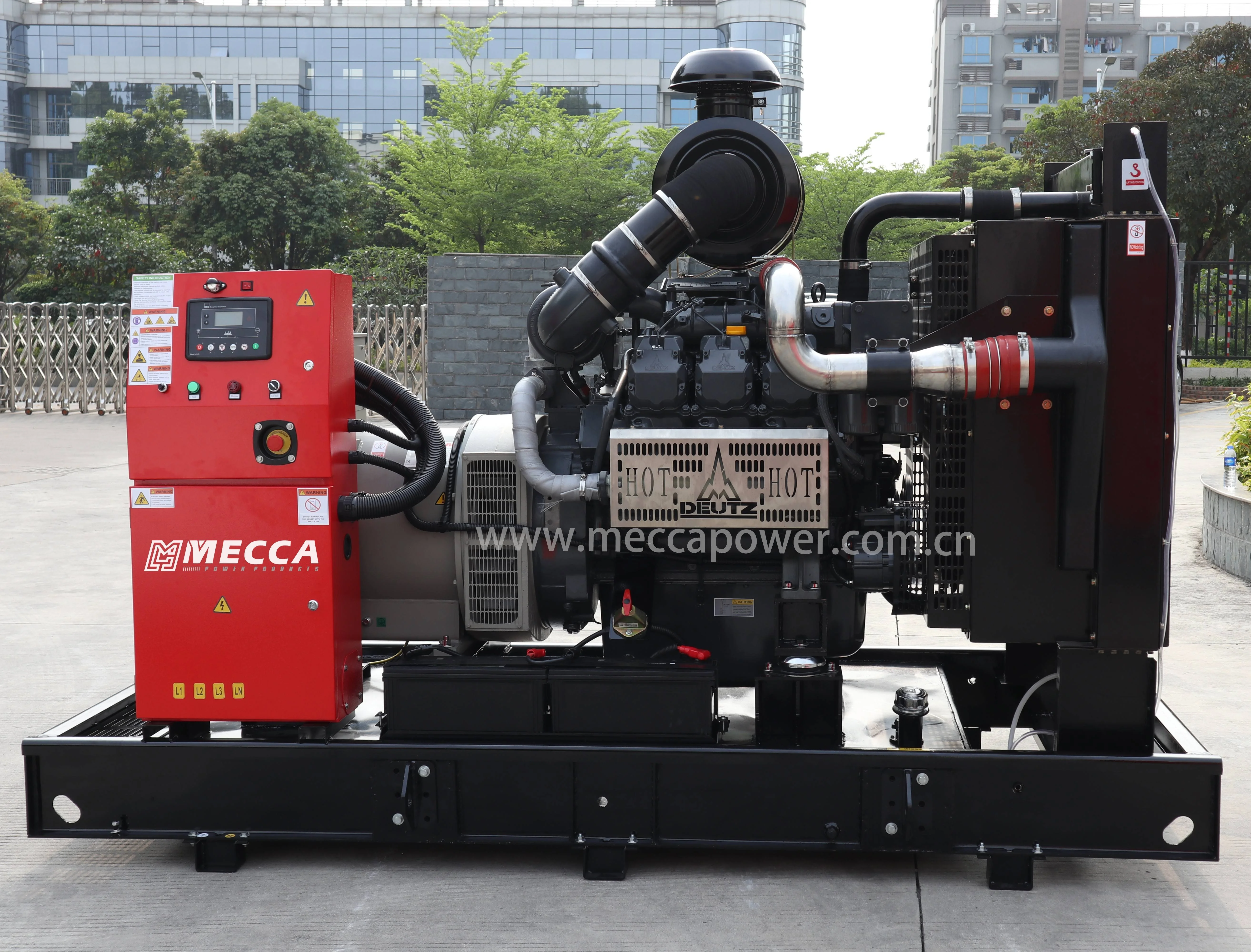 60kw 70kw 80kw 220V 380V 440V Open Type Water Cooled Diesel Generators With Deutz Engine