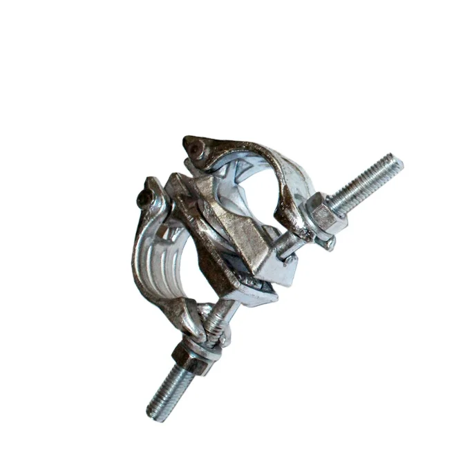 High quality all forged scaffolding clamp swivel coupler Types of scaffold clamps Scaffolding Fixed Coupler joint couplers