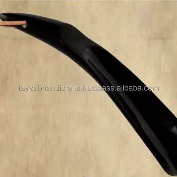 Elegant Buffalo Horn Shoe Horn  Unique and Functional Gift for Men and Women agate home office shoes  helper from India