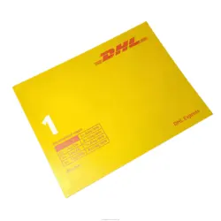 Shenzhen factory custom size packaging envelope express mailer bags rigid DHL UPS TNT FEDEX cardboard shipping express envelope
