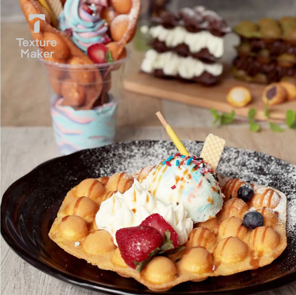 1kg-Fun Mix Hong Kong snack bubble waffle