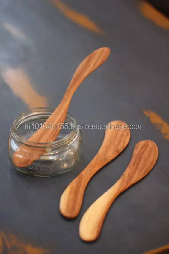 New Arrivals Wooden Spoon Sets Wooden Craft  Woods Dinner Spoon For Restaurant and Hotel