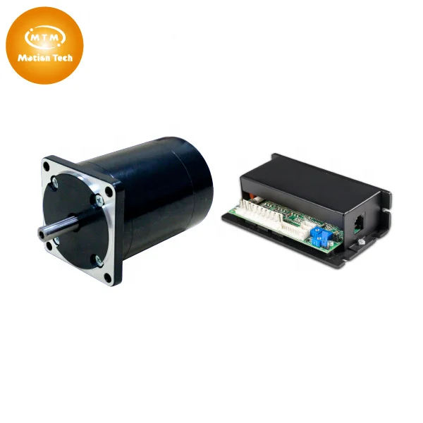 [MTM] BLDC 24V 80W bldc motor driver with controller and 1M Trunk Brushless motor 3000RPM IE4 Made in Taiwan motor bldc