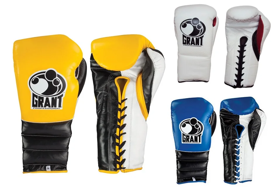 High Quality Leather Boxing Gloves with custom logo Grant Boxing Gloves  guanti da boxe grant