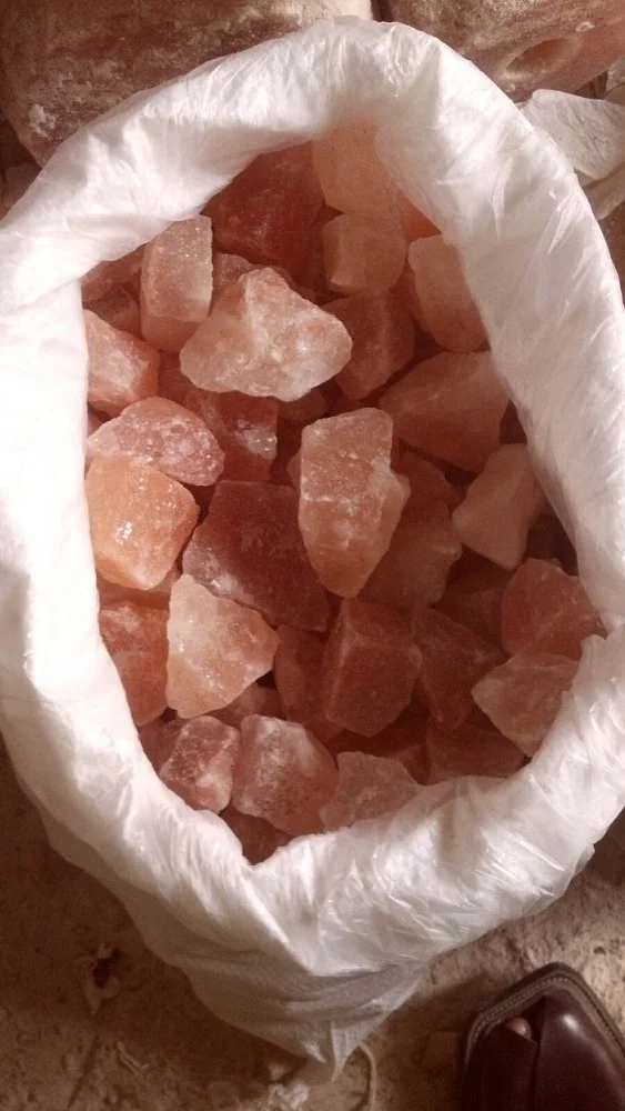 100% Pure Himalayan Pink Salt Lumps or Chunks Size:5-7cm