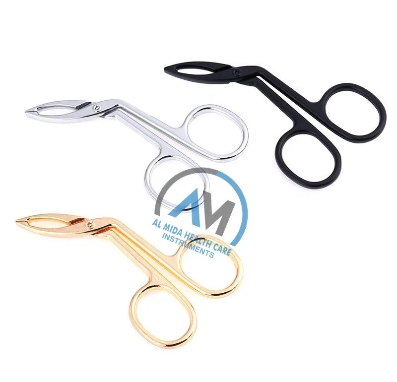 Eyebrow Tweezers Face Hair Removal Scissors Cosmetic Trimmer Eyelash Clipper