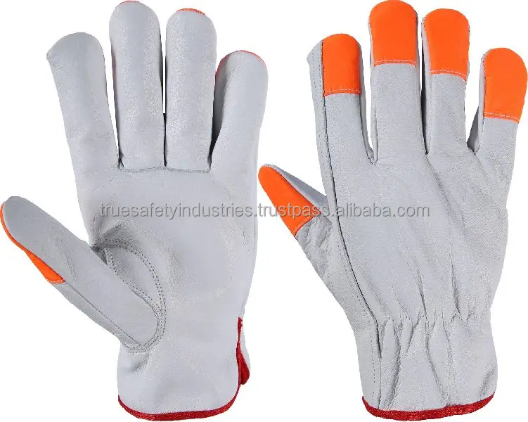 Производство продано дешевые удобные дышащие рабочие перчатки из овчины