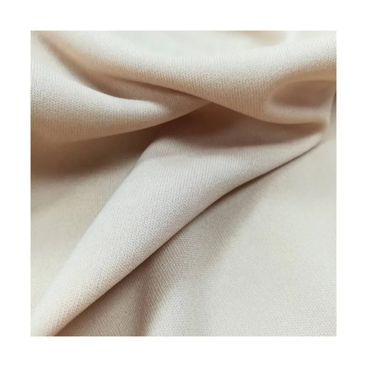 
Sustainable fibers 100 recycle polyester interlock solid knit fabric for lining #DPT-6066R 