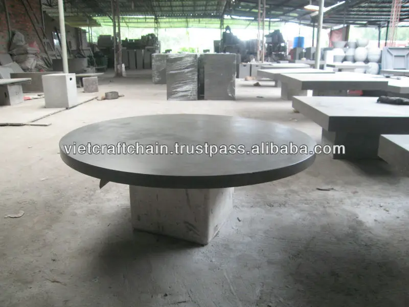 Modern High Quality Home Furniture Restaurant Table Set Fiber Concrete Luxury Dining Tables