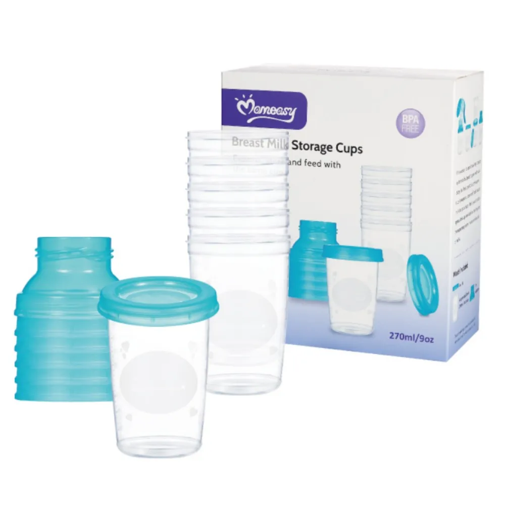 Bpa Free 270ML 9 Ounces Storages Breast Milk Cup Breast Milk Storage Container Storage Cups