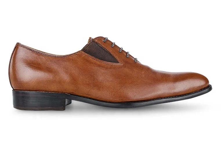 Wholesale high quality fashion black and brown male mens casual dress shoes & oxford